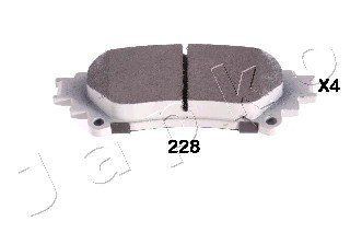 Brake Pad Set, disc brake JAPKO 51228