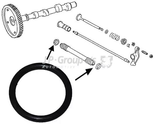 O-Ring, push rod tube JP Group 8111001606