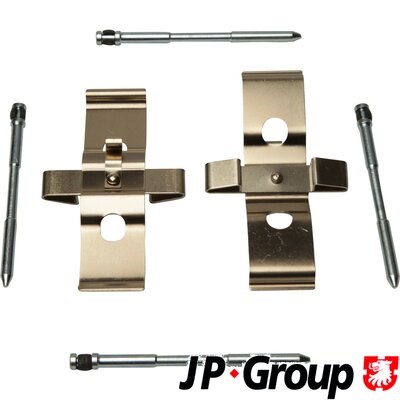 Accessory Kit, disc brake pad JP Group 1164004110