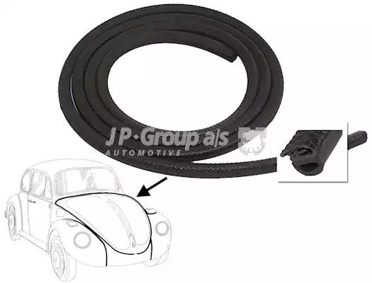 Seal, boot-/cargo area lid JP Group 8185501100