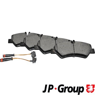 Brake Pad Set, disc brake JP Group 1163707610