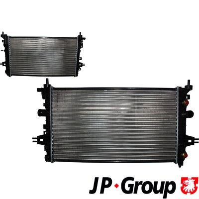 Radiator, engine cooling JP Group 1214203200