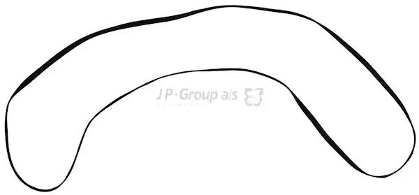 Seal, engine hood JP Group 1685800100