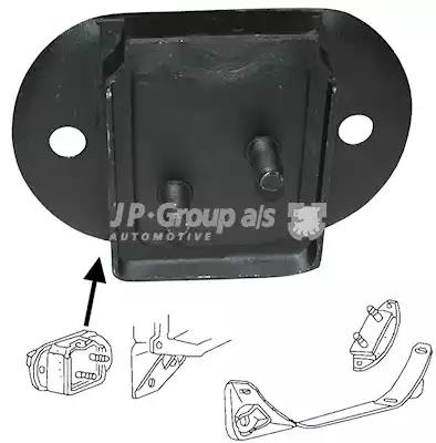 Mounting, manual transmission JP Group 8132400606
