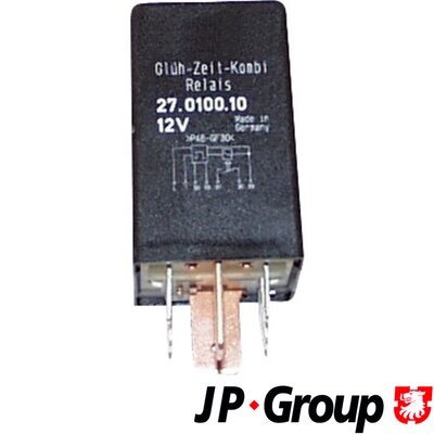 Relay, glow plug system JP Group 1199207000