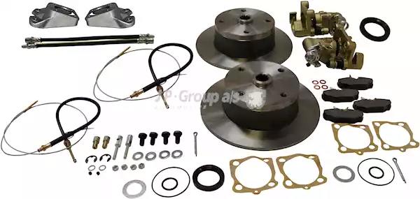 Brake Set, disc brakes JP Group 8163300516