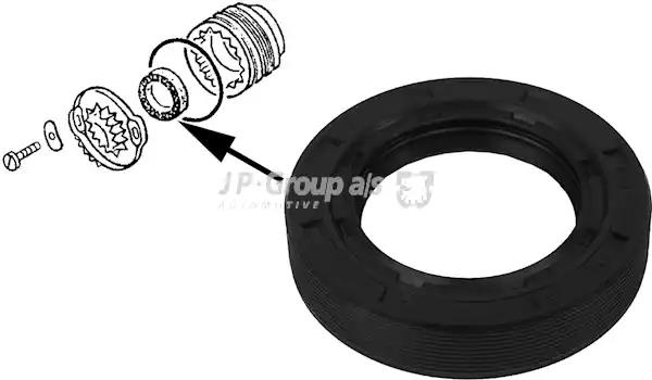 Shaft Seal, differential JP Group 1132101100