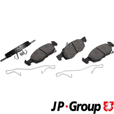 Brake Pad Set, disc brake JP Group 1263607710