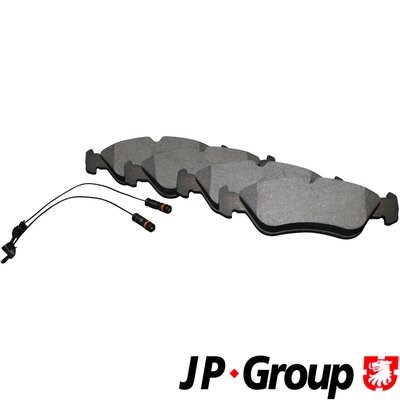 Brake Pad Set, disc brake JP Group 1163705510