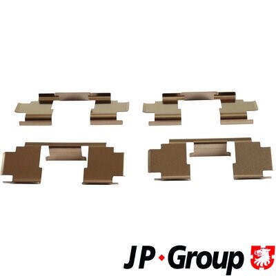 Accessory Kit, disc brake pad JP Group 3464003010