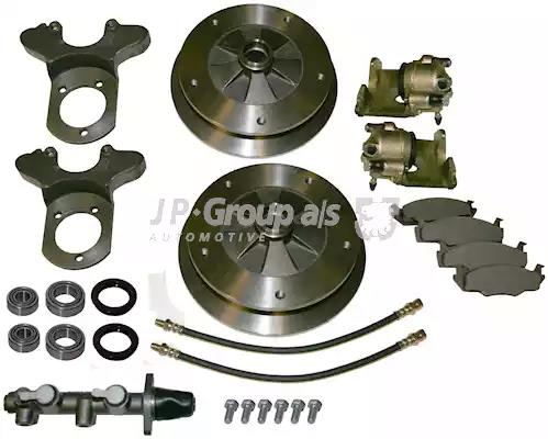 Brake Set, disc brakes JP Group 8163300210