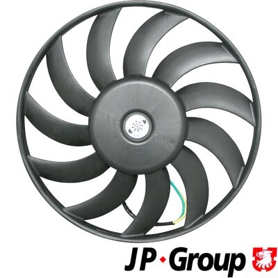 Fan, engine cooling JP Group 1199102900