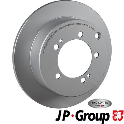 Brake Disc JP Group 3963201200