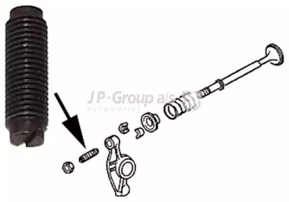 Adjusting Screw, valve clearance JP Group 8111351500