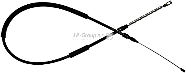Cable Pull, parking brake JP Group 1170307170