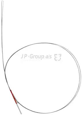 Cable, heater flap JP Group 1670500603