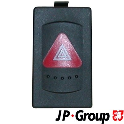 Hazard Warning Light Switch JP Group 1196300700