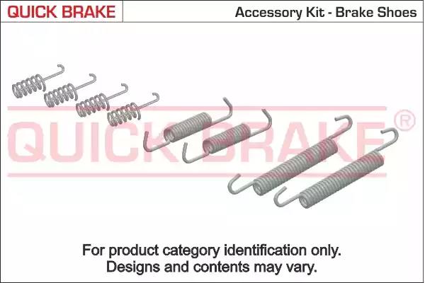 Accessory Kit, parking brake shoes KAWE 1050051