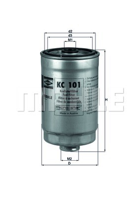 Fuel Filter KNECHT KC101