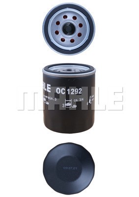 Oil Filter KNECHT OC1292 2