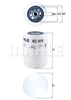Fuel Filter KNECHT KC416