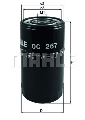 Oil Filter KNECHT OC267