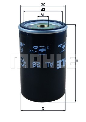 Air Dryer Cartridge, compressed-air system KNECHT AL28