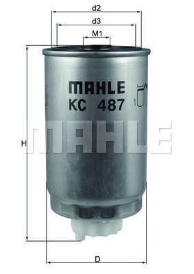 Fuel Filter KNECHT KC487