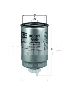 Fuel Filter KNECHT KC181 2