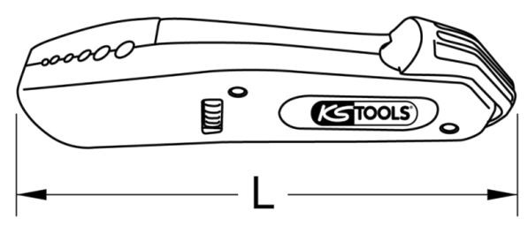 Side Cutter KS TOOLS 1151012