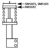 Repair Kit, suspension strut support mount KYB SM5165 3