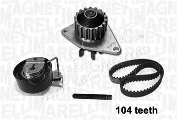 Water Pump & Timing Belt Kit MAGNETI MARELLI 341405310002