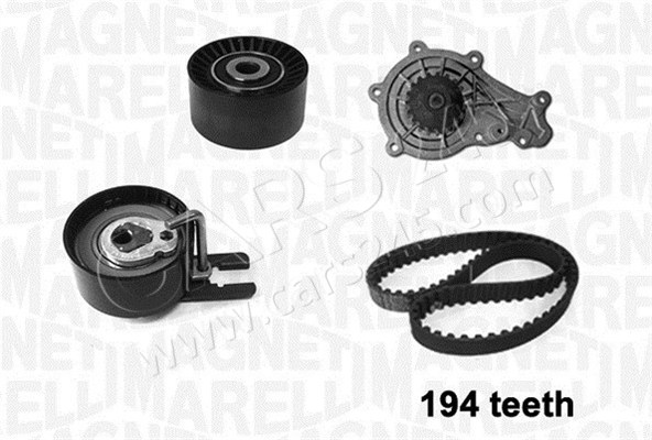Water Pump & Timing Belt Kit MAGNETI MARELLI 341404030001