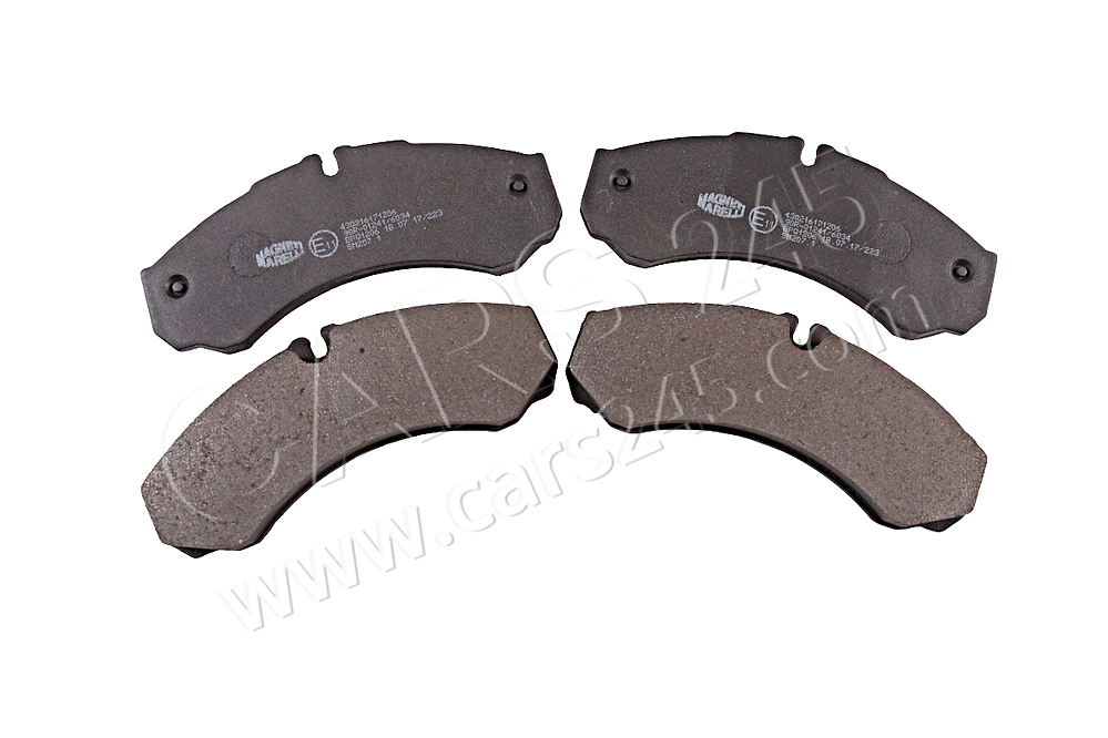 Brake Pad Set, disc brake MAGNETI MARELLI 430216171206