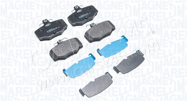 Brake Pad Set, disc brake MAGNETI MARELLI 363916060345