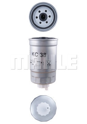 Fuel Filter MAHLE KC38 2