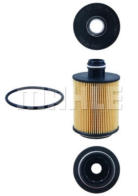 Oil Filter MAHLE OX559D 2