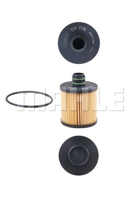 Oil Filter MAHLE OX779D 2
