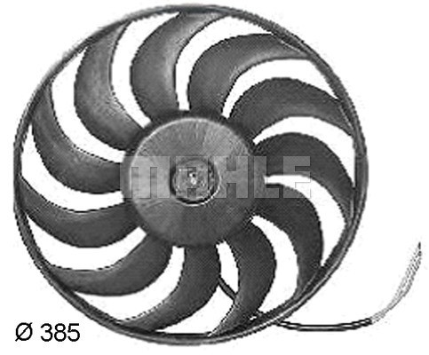 Fan, engine cooling MAHLE CFF135000S 2