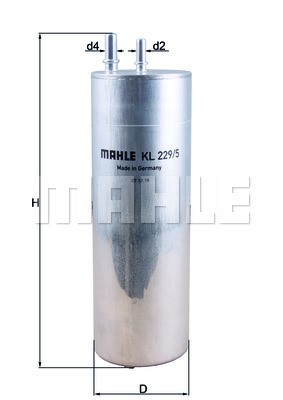 Fuel Filter MAHLE KL229/5