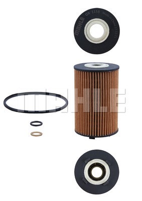 Oil Filter MAHLE OX1158D 2
