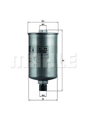 Fuel Filter MAHLE KL88