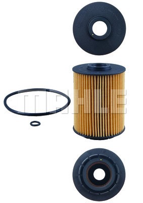 Oil Filter MAHLE OX356D 2
