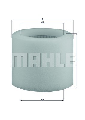 Air Filter MAHLE LX123