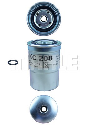 Fuel Filter MAHLE KC208 2