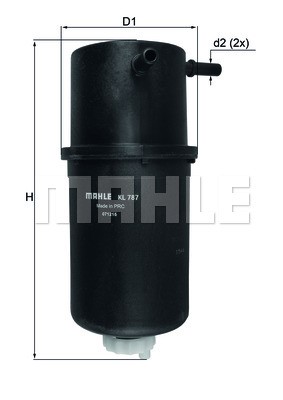 Fuel Filter MAHLE KL787
