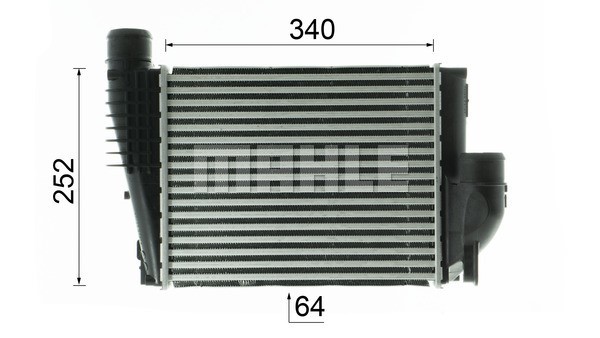 Charge Air Cooler MAHLE CI417000P 10