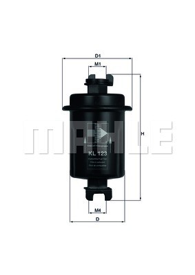 Fuel Filter MAHLE KL123