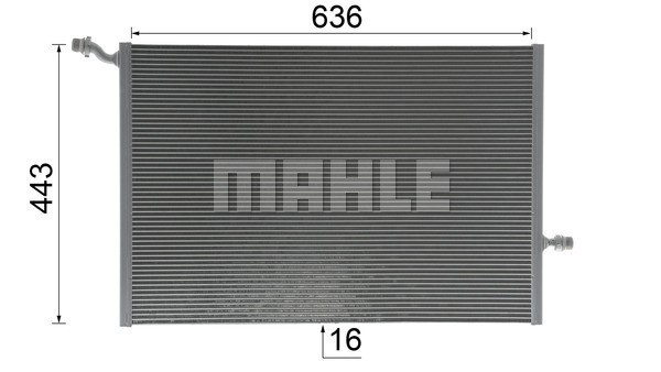 Low Temperature Cooler, charge air cooler MAHLE CIR25000P 7