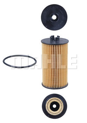 Oil Filter MAHLE OX401D 7